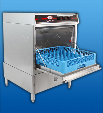 CMA Dishmachines L-1X Low-Temperature Chemical Sanitizing Undercounter Glasswasher
