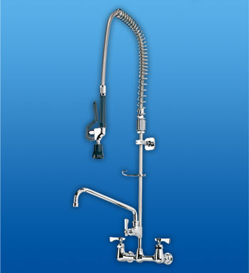 Krowne Royal Series | 17-109W and 17-109WL Wall-Mount Pre-Rinse Faucets