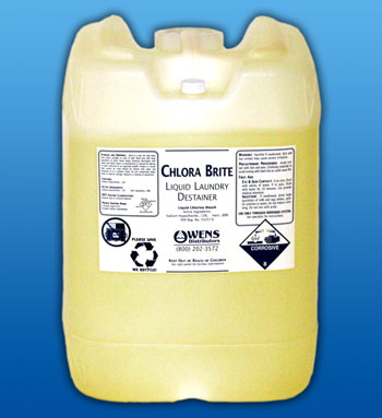 Chlora Brite | Liquid Laundry Destainer and Liquid Chlorine Bleach | Owens Distributors