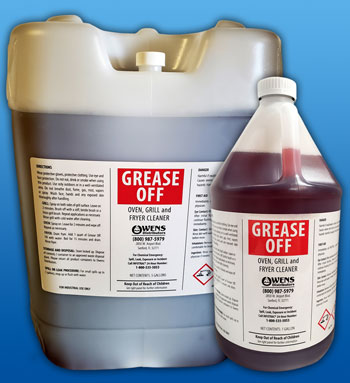 Grease Off | Oven, Grill and Fryer Cleaner | Owens Distributors
