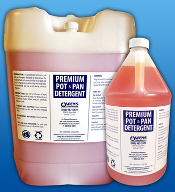 Premium Pot and Pan Detergent | Owens Distributors