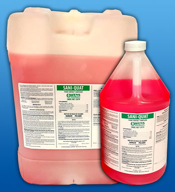 Sani-Quat | Disinfectant Virucide Sanitizer | Owens Distributors