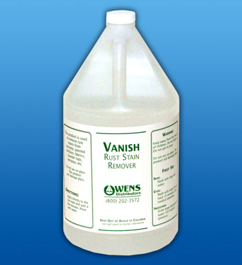 Vanish | Rust Stain Remover | Owens Distributors