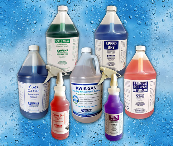 Cleaning, Sanitizing and Chemical Product Manufacturing at Owens Distributors