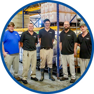 Owens Distributors Warehouse Production Team